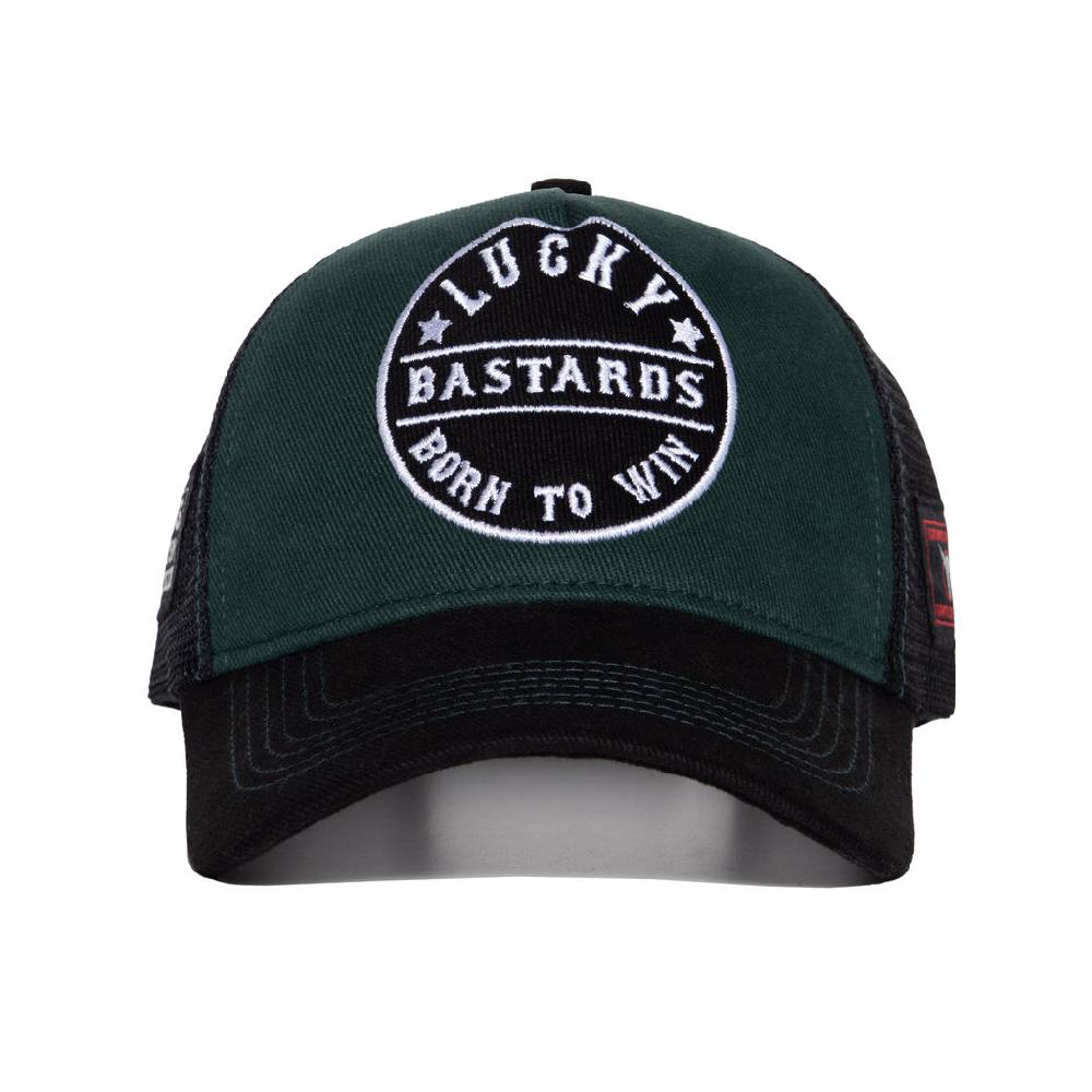 Queen Kerosin Trucker Cap «Lucky Bastards» Lucki Maurer Edition Blitzangebot