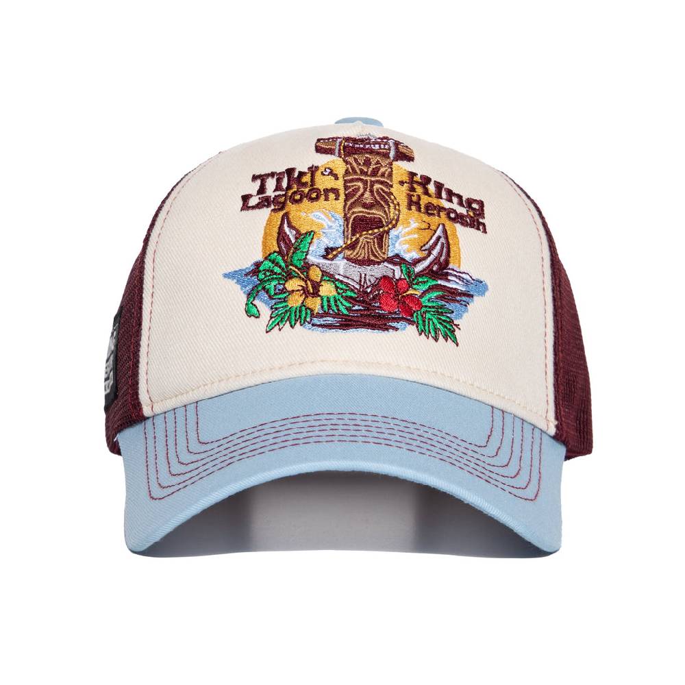 Queen Kerosin Trucker Cap «Tiki Lagoon» Neuheiten