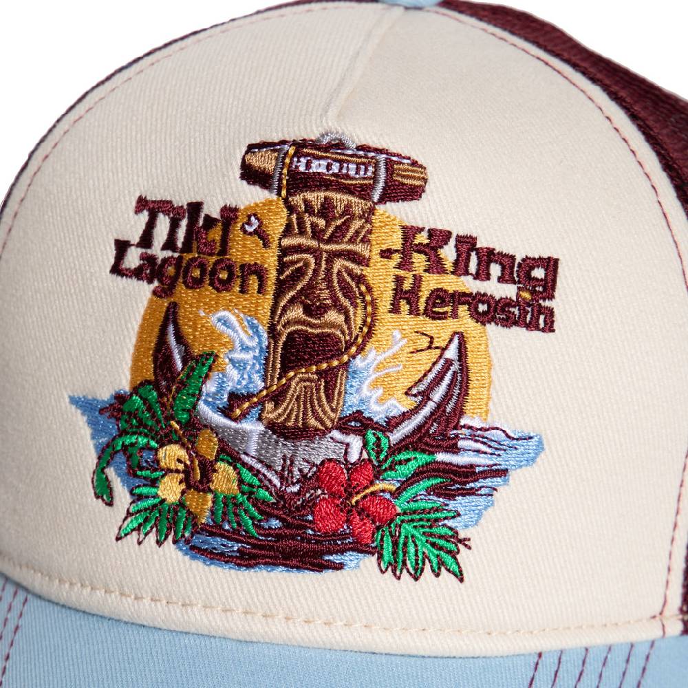 Queen Kerosin Trucker Cap «Tiki Lagoon» Neuheiten