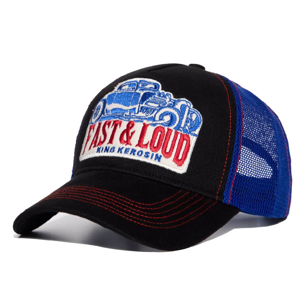 Queen Kerosin Trucker Cap «Fast & Loud» Saisonale Angebote