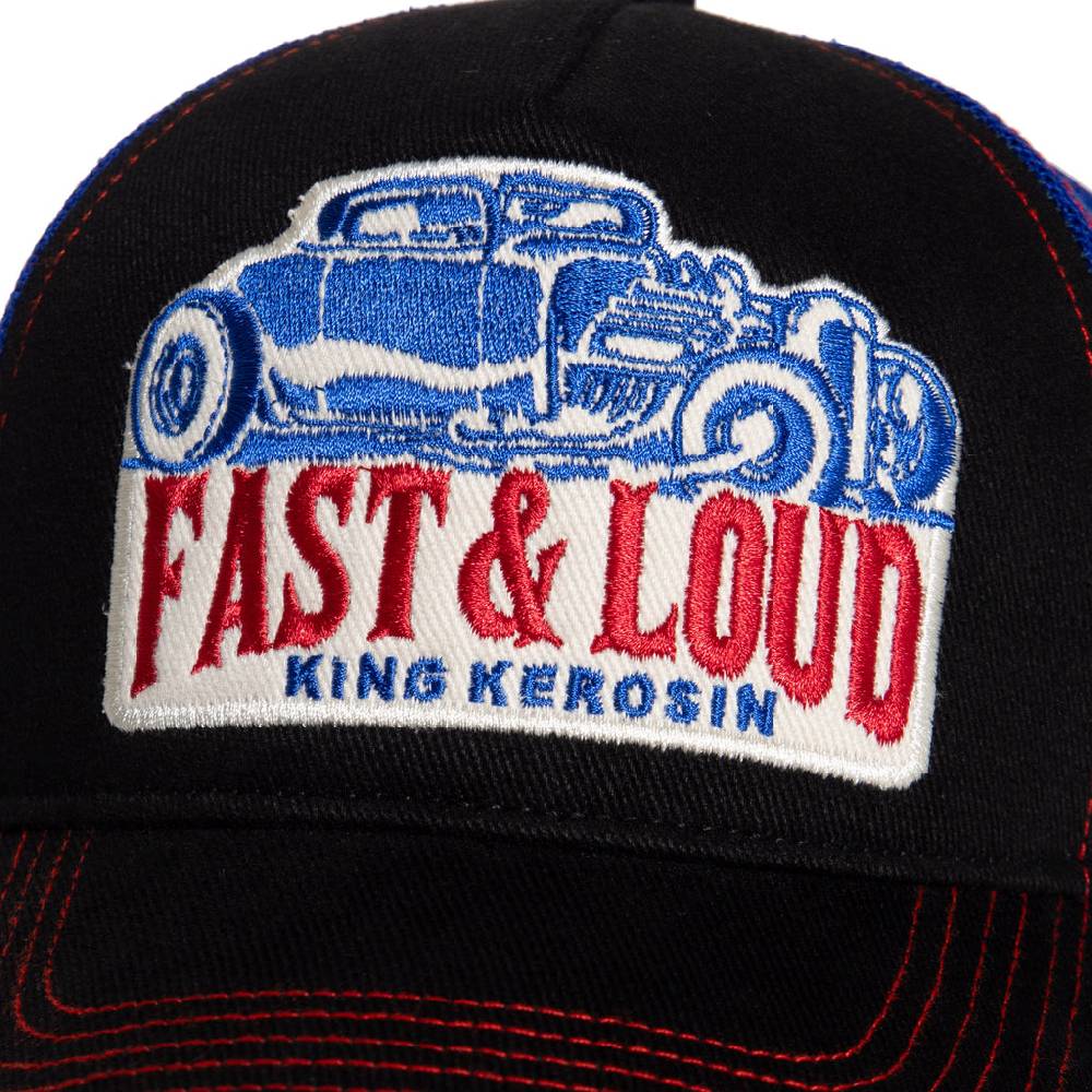 Queen Kerosin Trucker Cap «Fast & Loud» Saisonale Angebote