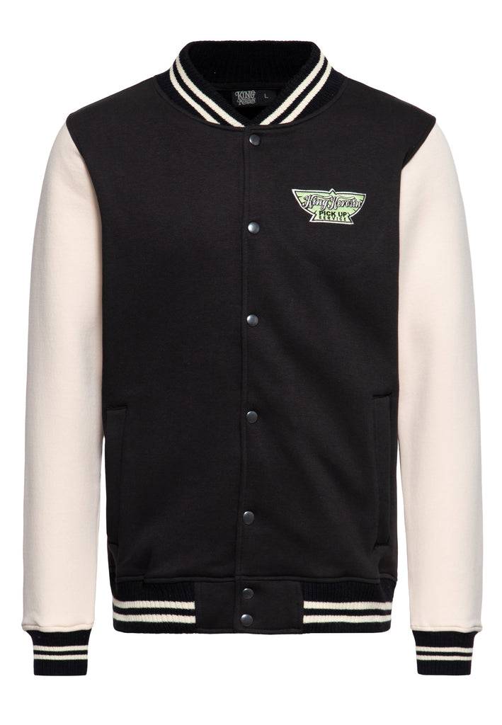 Queen Kerosin College Jacke «Pick-Up Service» Tiefpreis