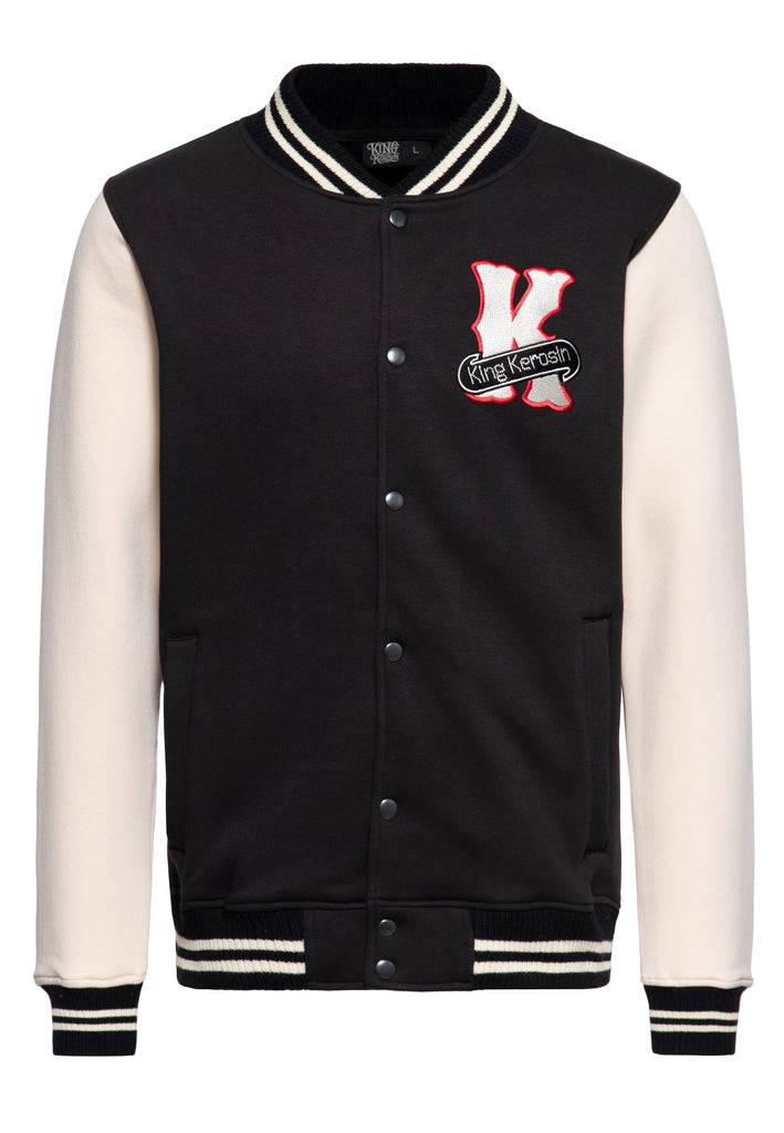 Queen Kerosin College Jacke «Speed Kings» Super Sparpreis