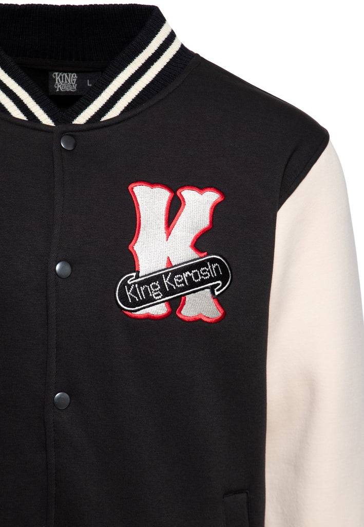 Queen Kerosin College Jacke «Speed Kings» Super Sparpreis
