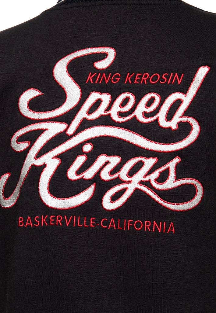 Queen Kerosin College Jacke «Speed Kings» Super Sparpreis