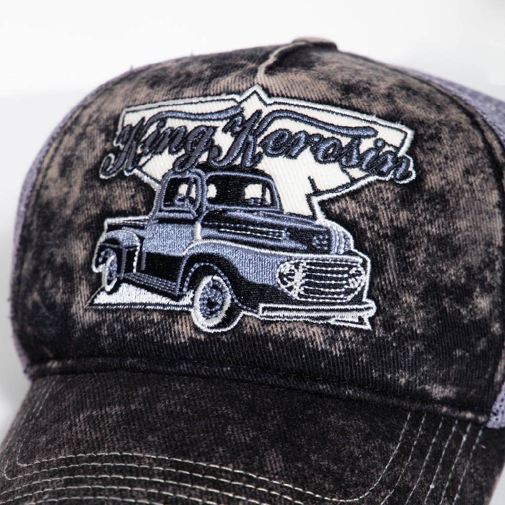 Queen Kerosin Trucker Cap «Pickup» 50% Rabatt mit kostenlosem Versand