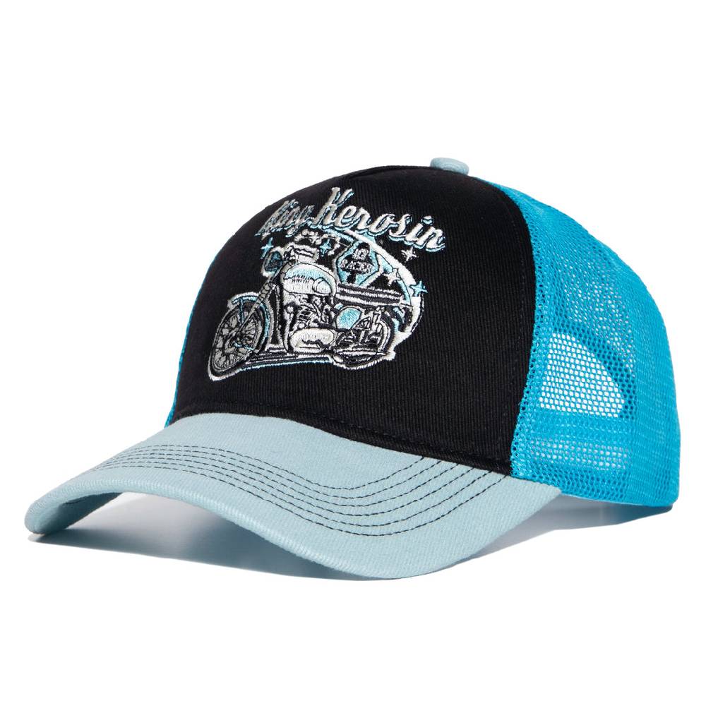 Queen Kerosin Trucker Cap «Ace Racer» Günstiger Verkauf