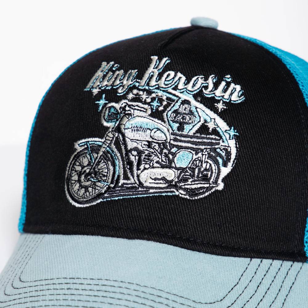 Queen Kerosin Trucker Cap «Ace Racer» Günstiger Verkauf