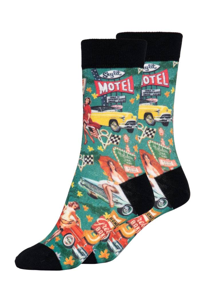 Queen Kerosin Socken «50s Flashback» Fabrikverkauf