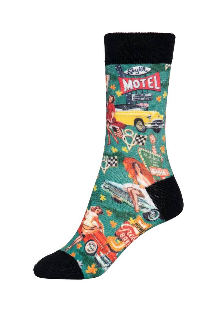 Queen Kerosin Socken «50s Flashback» Fabrikverkauf