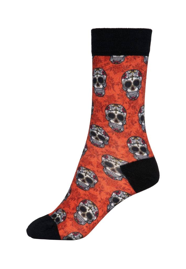 Queen Kerosin Socken «Sugar Skull» Fabrik Onlineshop