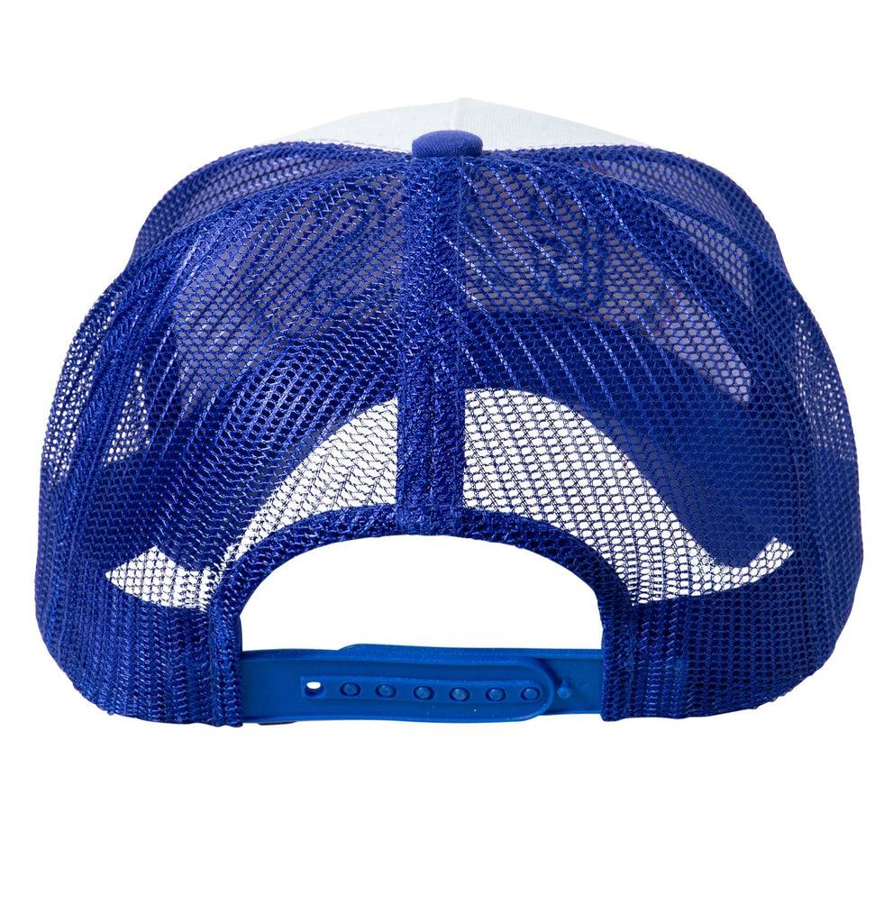 Queen Kerosin Trucker Mesh Cap in Colour-Blocking Optik «Gas Freaks» Große Rabatte