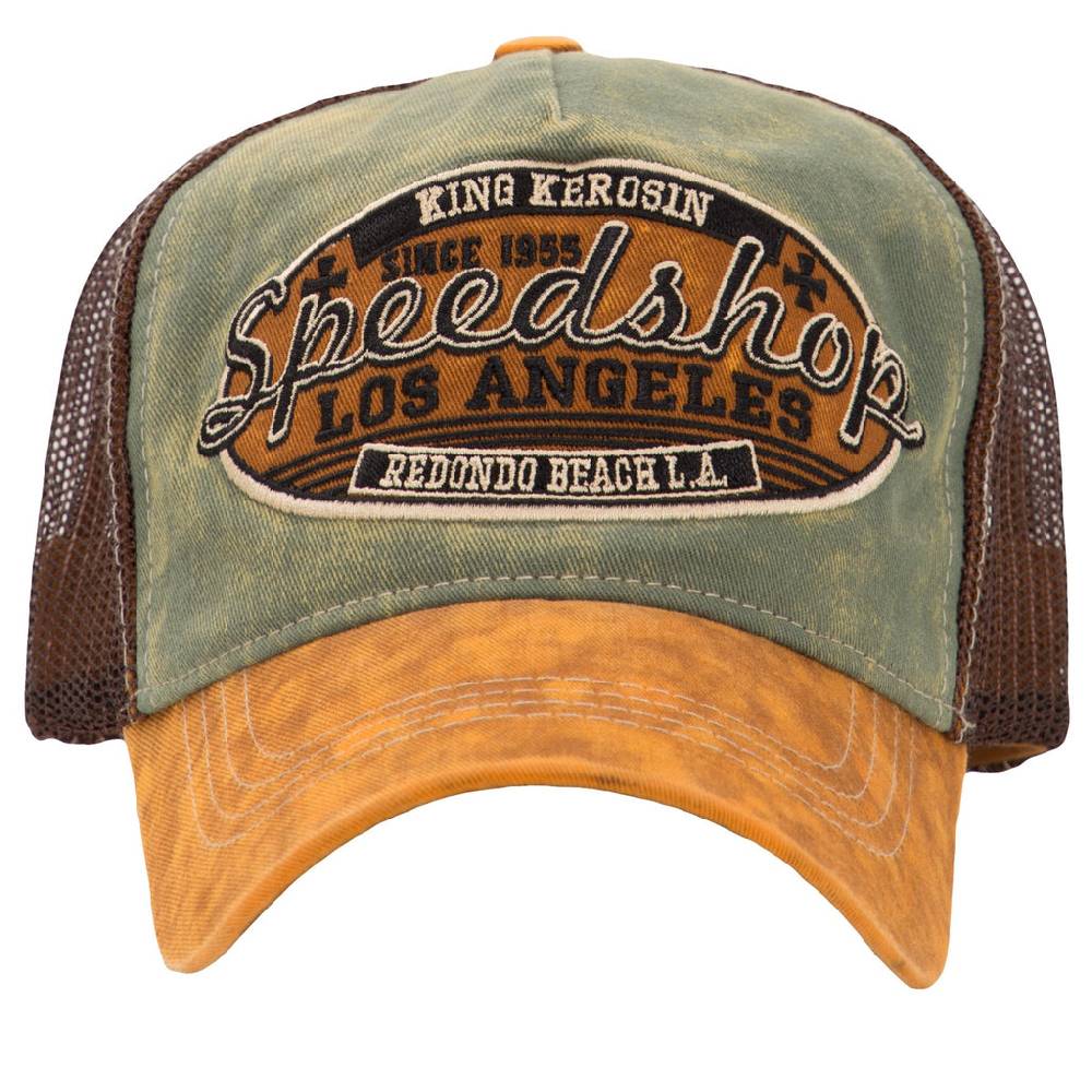 Queen Kerosin Trucker Cap «Speedshop» Kauf eins, bekomm eins gratis