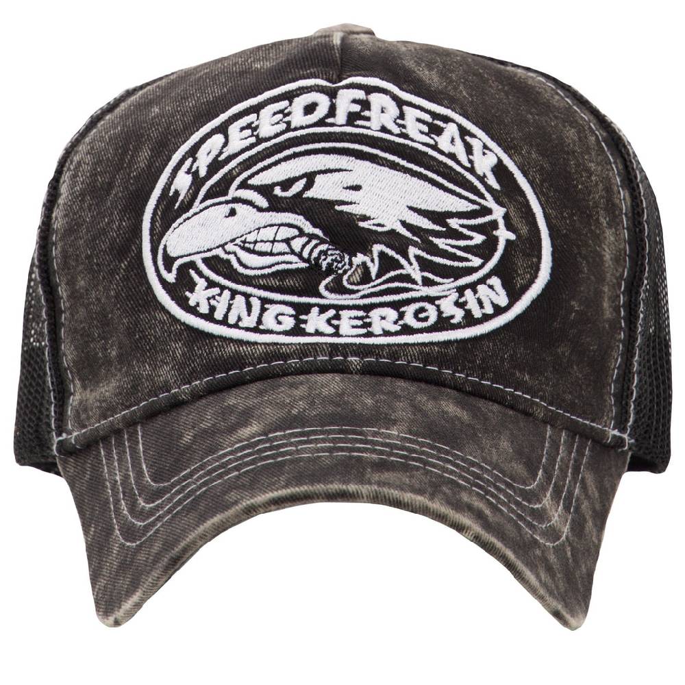 Queen Kerosin Trucker Cap »Speedfreak«in Vintage Waschung «Speedfreak» Sonderangebote