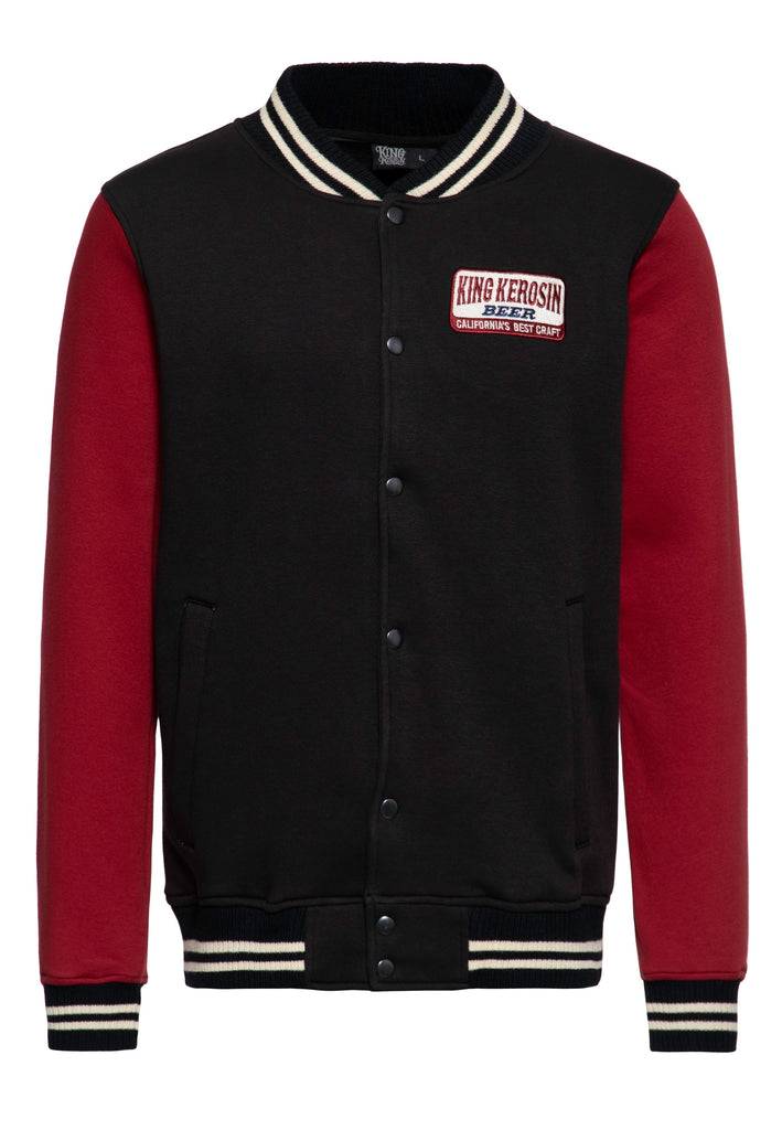 Queen Kerosin College Jacke «Beer» Letzte 3 Tage