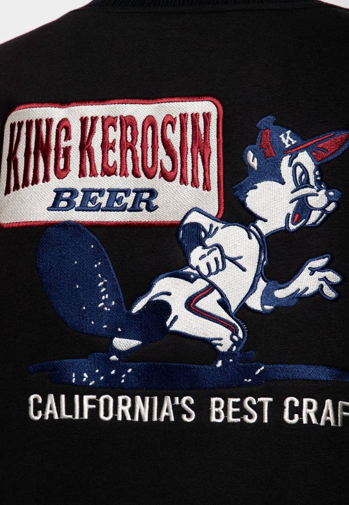 Queen Kerosin College Jacke «Beer» Letzte 3 Tage