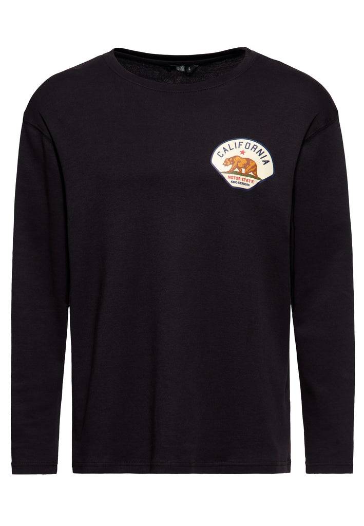 Queen Kerosin Langarmshirt «California Motor State» Neueste Stile