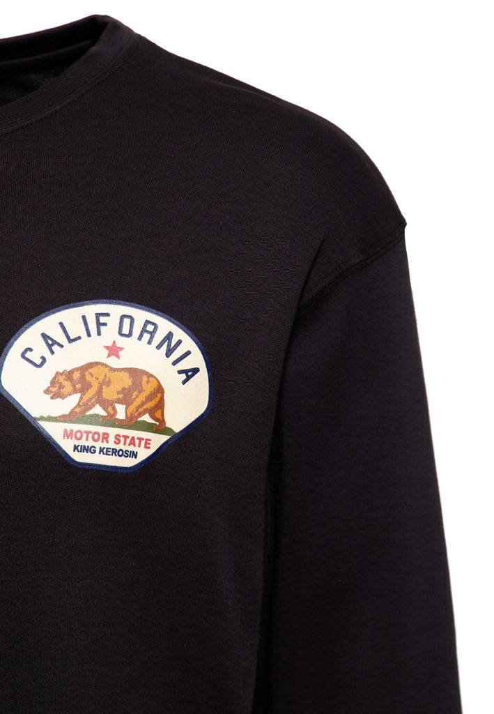 Queen Kerosin Langarmshirt «California Motor State» Neueste Stile