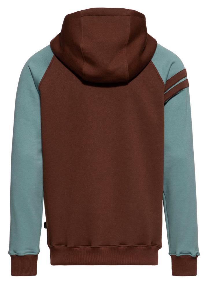 Queen Kerosin Kapuzen-Sweatjacke «Long Beach» Bis zu 50% Rabatt