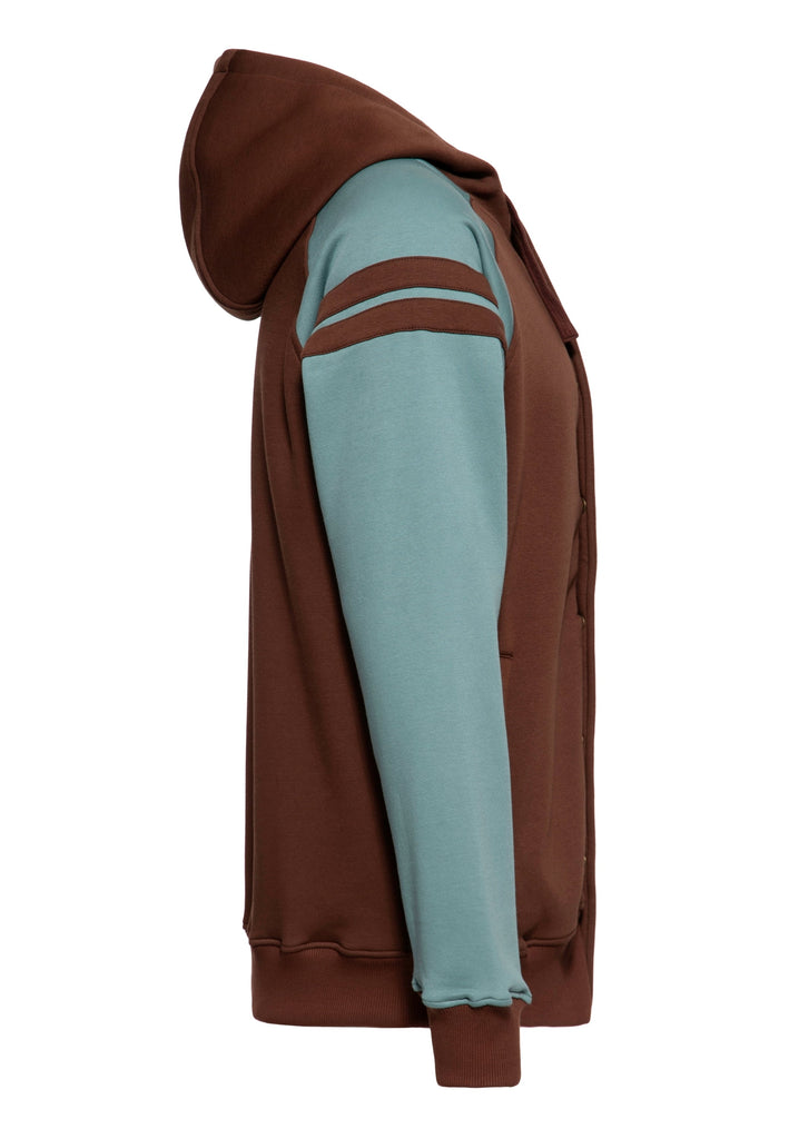 Queen Kerosin Kapuzen-Sweatjacke «Long Beach» Bis zu 50% Rabatt