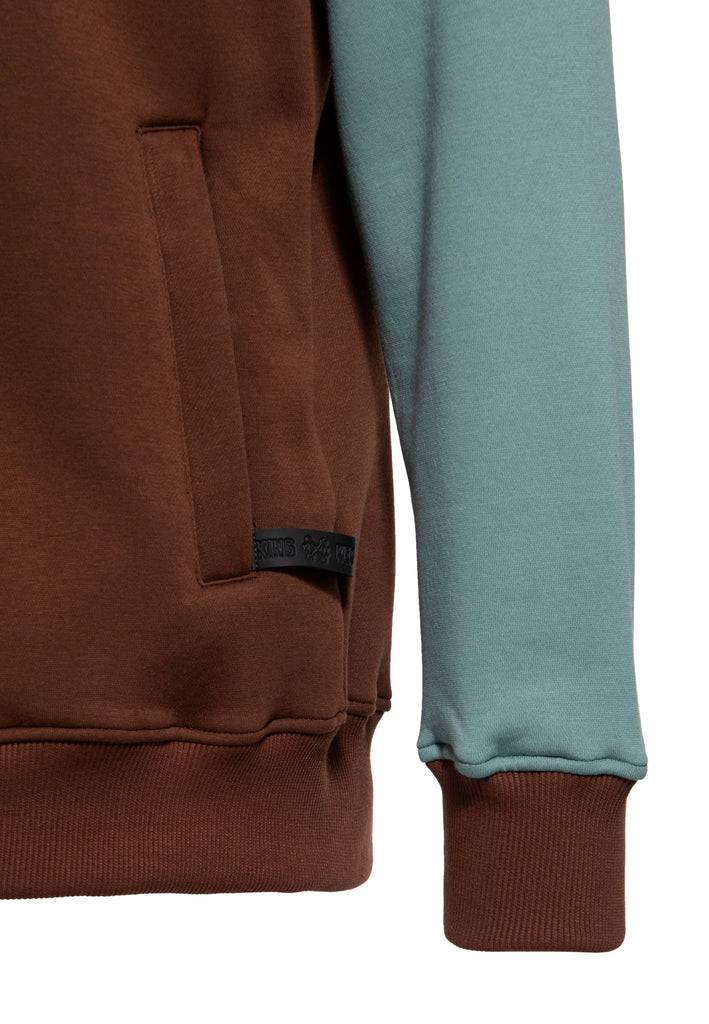 Queen Kerosin Kapuzen-Sweatjacke «Long Beach» Bis zu 50% Rabatt