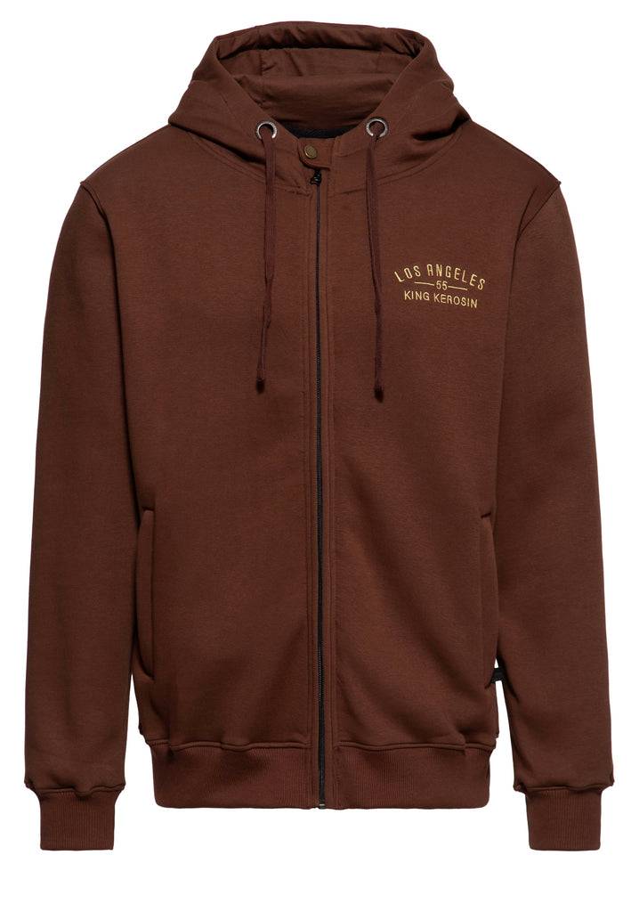 Queen Kerosin Kapuzen-Sweatjacke «Stay Fast» Bis zu 60% Rabatt