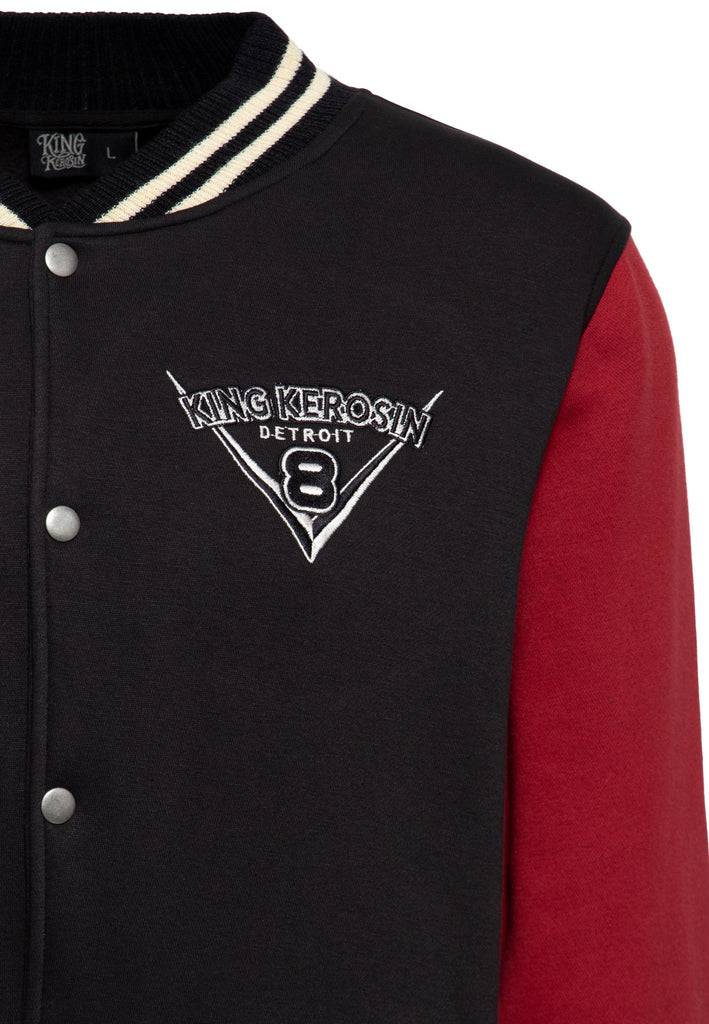 Queen Kerosin Collegejacke «Speed Kings V8» Bis zu 55% Rabatt