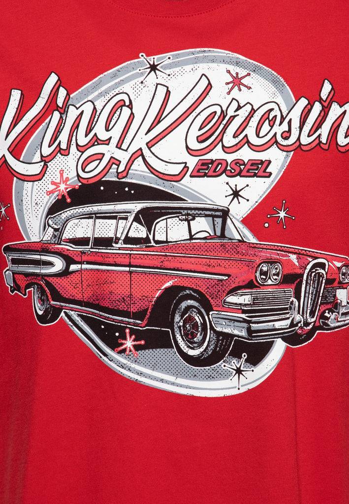 Queen Kerosin Print T-Shirt «Edsel» Fabrikladen