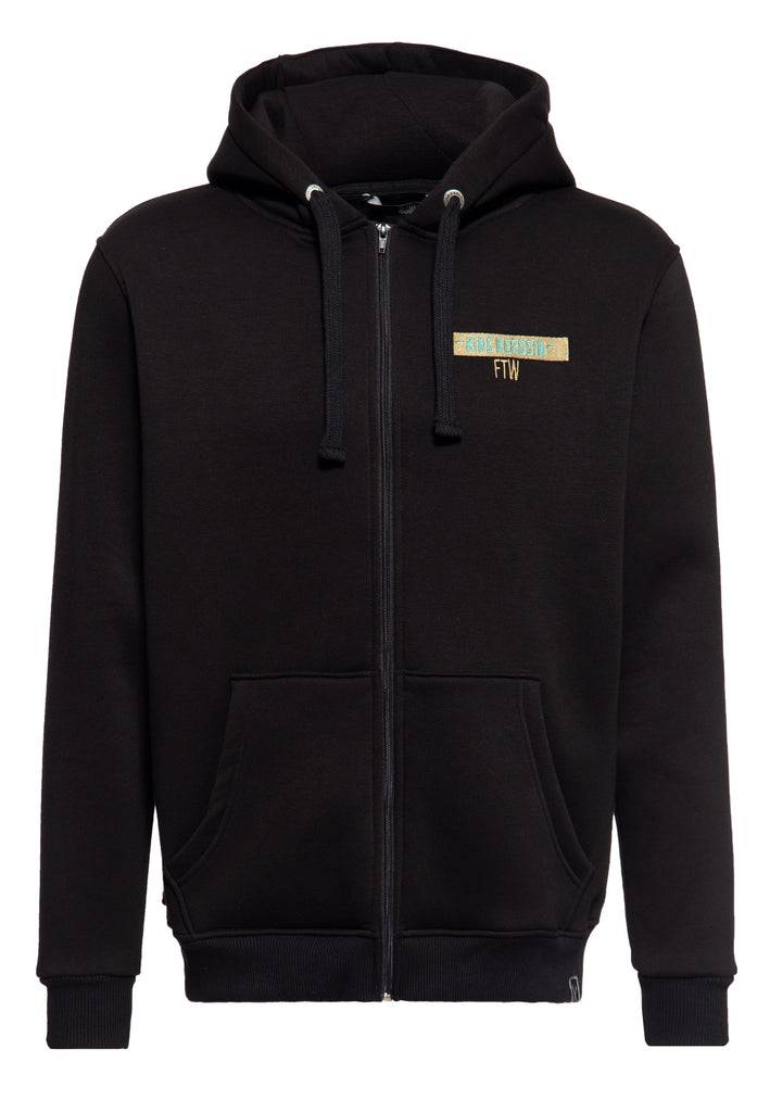 Queen Kerosin Basic Zip Hoodie «Don't Tread» Online