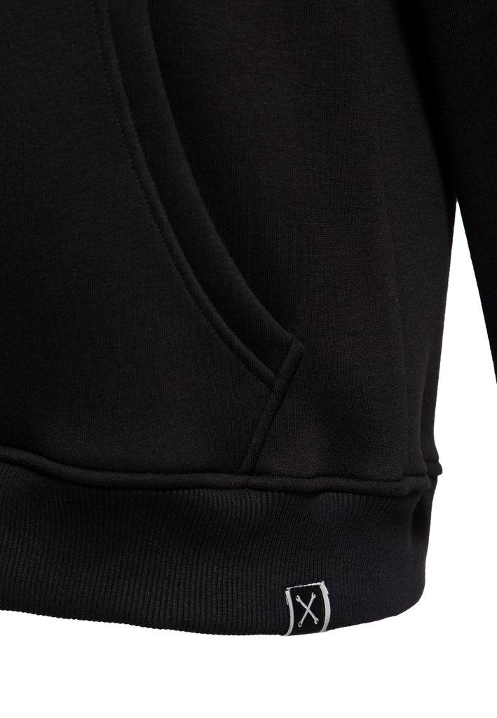 Queen Kerosin Basic Zip Hoodie «Don't Tread» Online
