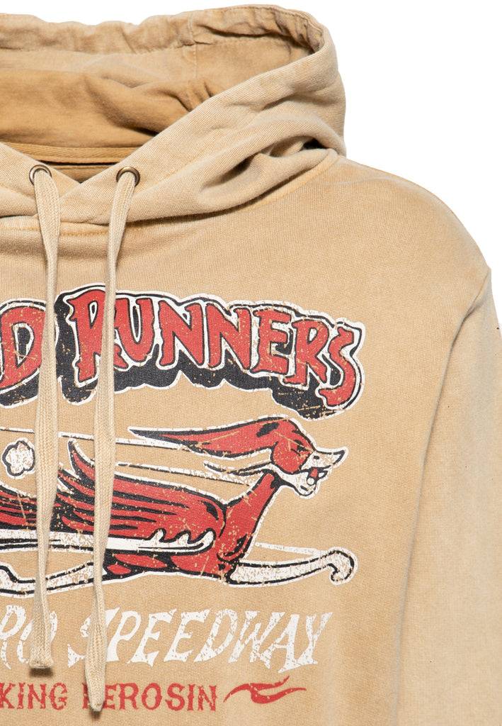 Queen Kerosin Acid washed Hoodie «Road Runners» Angebote