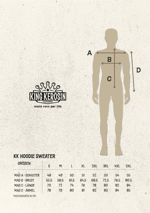 Queen Kerosin Acid washed Hoodie «Road Runners» Angebote
