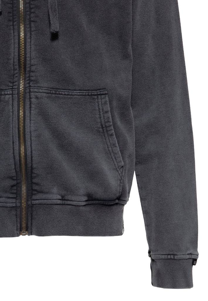 Queen Kerosin Acid washed Zip Hoodie «Psychedelic Custom Chopper» Hotsell