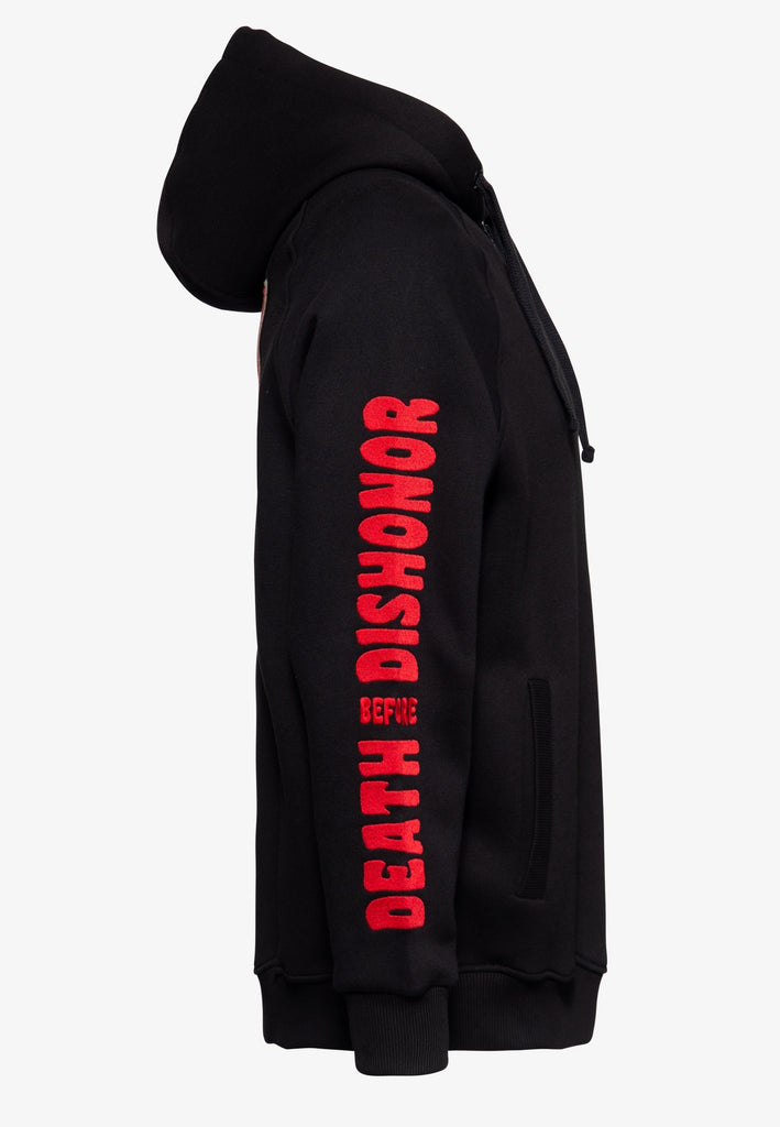 Queen Kerosin Sweatjacke «Red Baron» Schlussverkauf