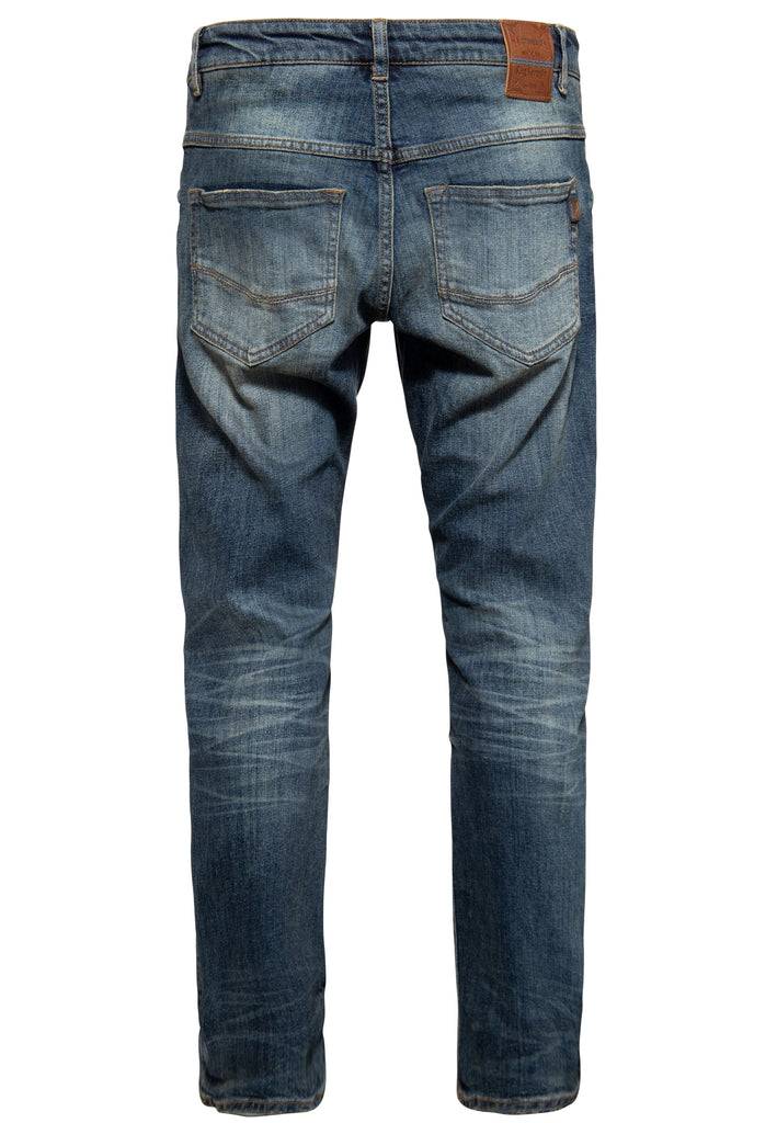 Queen Kerosin 5-Pocket Jeans «Robin Vintage Wash» Rabatt