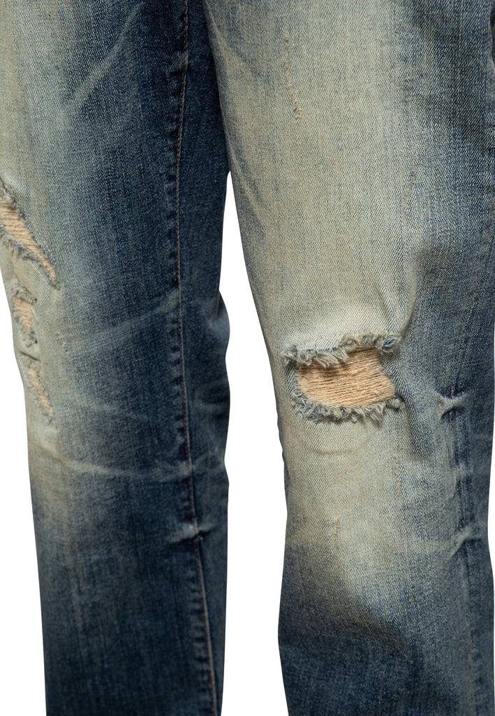 Queen Kerosin 5-Pocket Jeans «Robin Vintage Wash» Rabatt