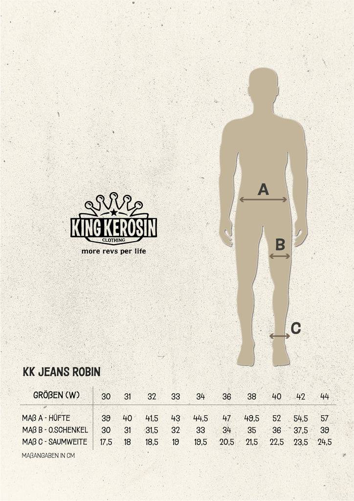 Queen Kerosin 5-Pocket Jeans «Robin» Versandkostenfrei