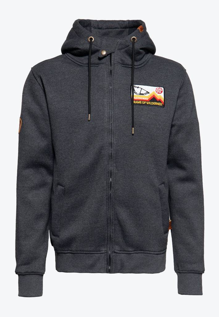Queen Kerosin Outdoor Sweatjacke «K.K. Adventure Gear - Frame of Wilderness» Online Shopping