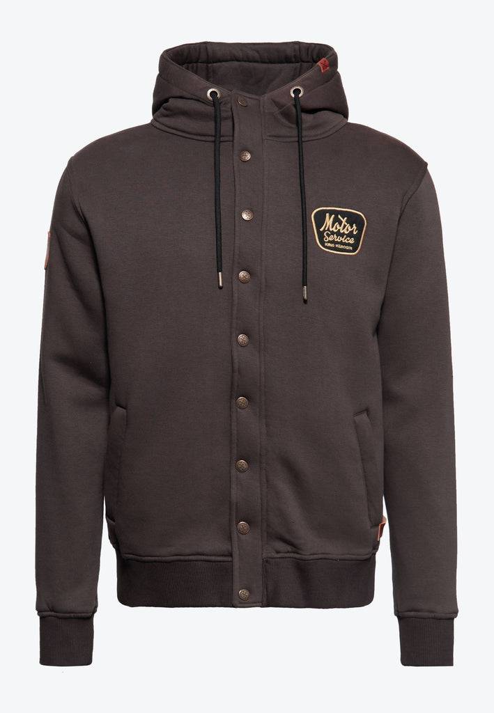 Queen Kerosin Outdoor Sweatjacke «KK Adventure Gear - Detroit Motor Service» Exklusivangebot