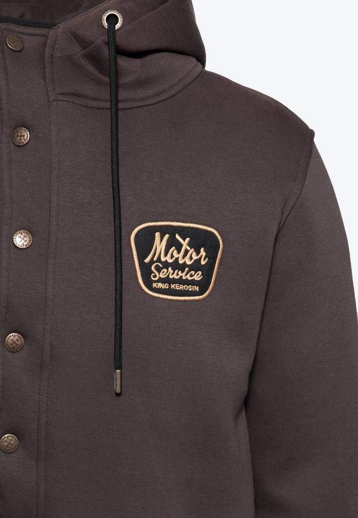 Queen Kerosin Outdoor Sweatjacke «KK Adventure Gear - Detroit Motor Service» Exklusivangebot