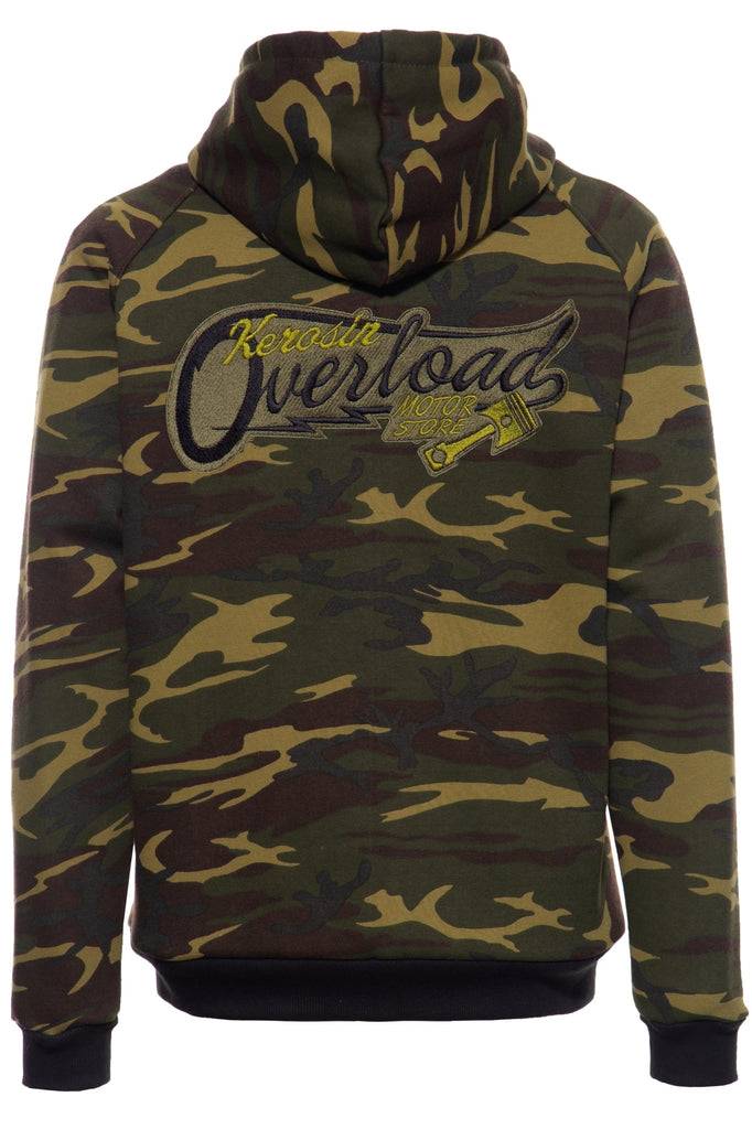 Queen Kerosin Sweatjacke mit separatem Softshell-Innenfutter «Kerosin Overload» Osterangebot