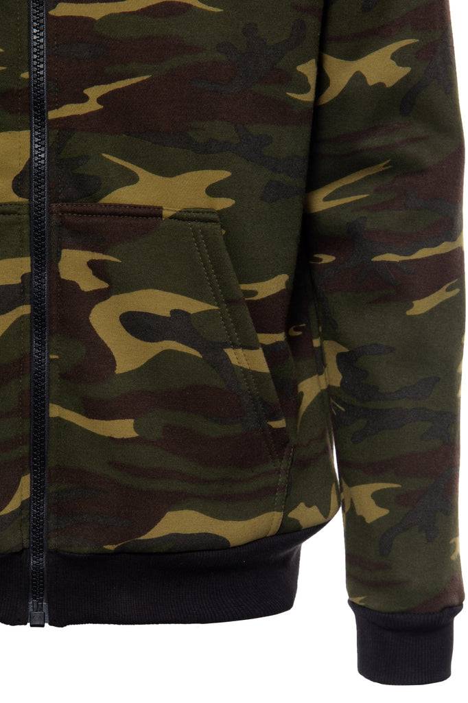 Queen Kerosin Sweatjacke mit separatem Softshell-Innenfutter «Kerosin Overload» Osterangebot