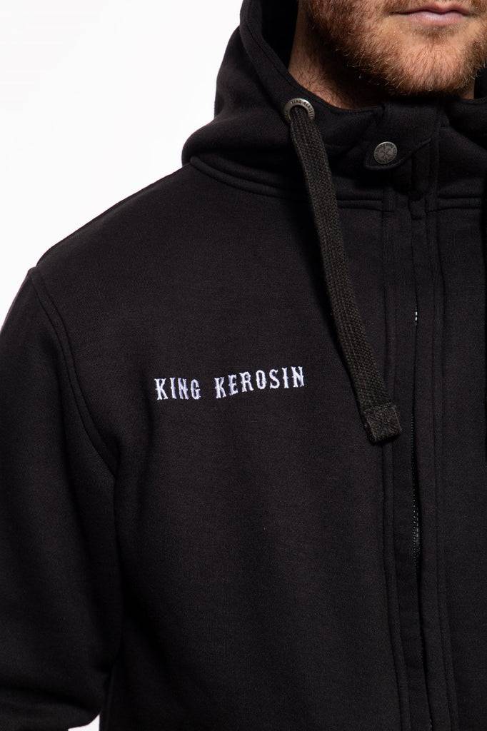 Queen Kerosin Sweatjacke «Fuck Everyone» Lagerräumung
