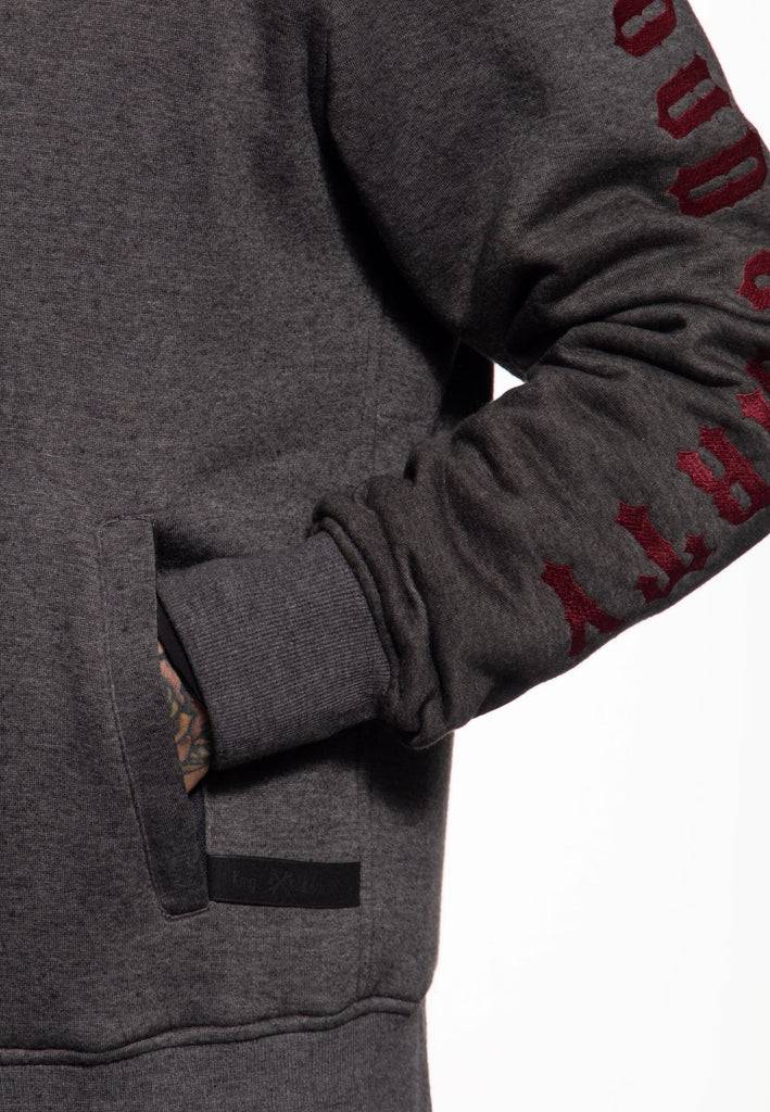 Queen Kerosin Sweatjacke mit Kapuze «Loud and Dirty» Heißer Verkauf