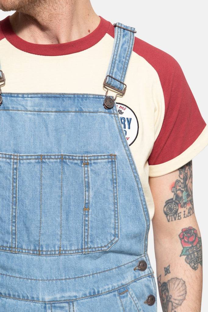 Queen Kerosin Latzhose im Workwear-Style Online Outlet