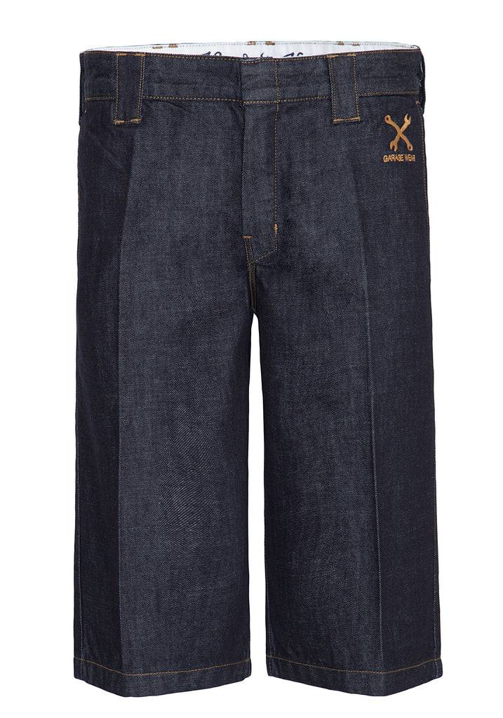 Queen Kerosin Workwear Shorts in Oil-Washed Optik «Garage Wear» Neuheiten