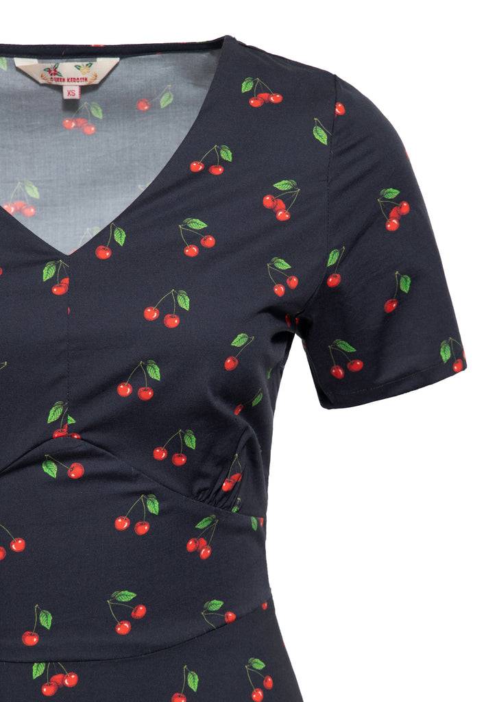 Queen Kerosin Swingkleid «Cherry» Tägliche Deals