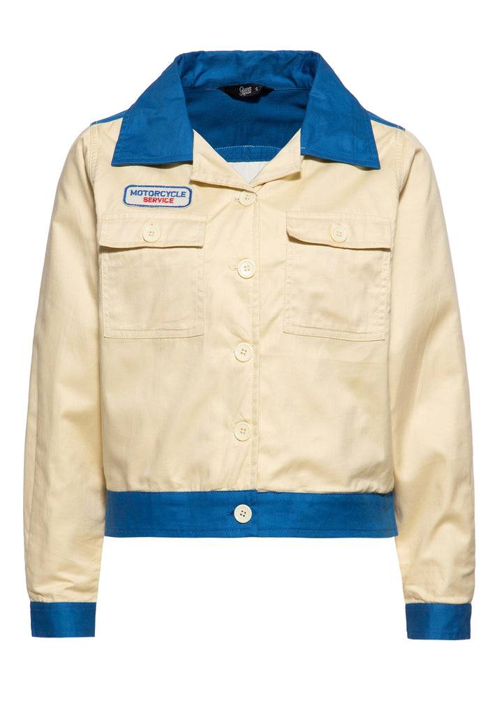 Queen Kerosin Workwear Jacke «Faster Then The Wind» Kostenlose Rückgabe