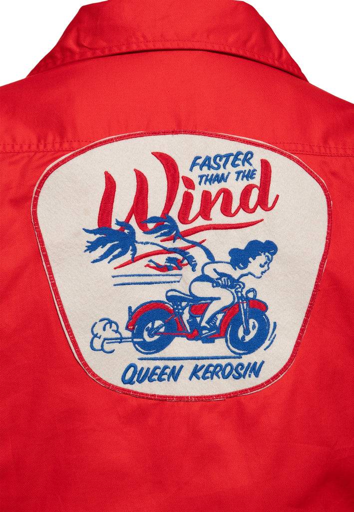 Queen Kerosin Workwear Jacke «Faster Then The Wind» Begrenzte Freigabe