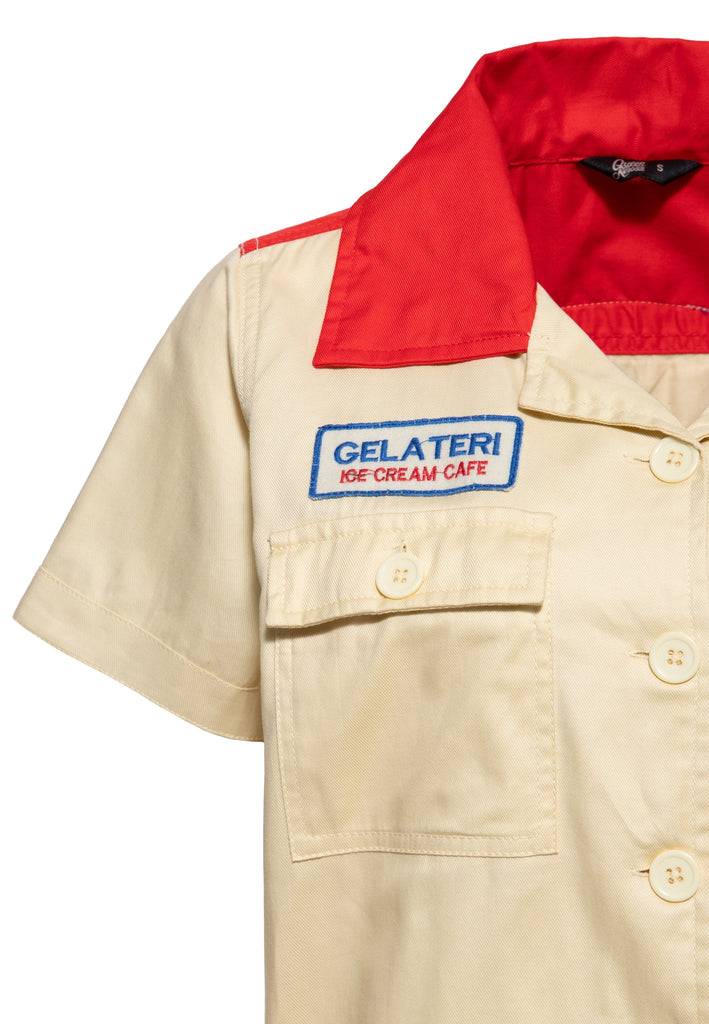 Queen Kerosin Workwear Hemdbluse «Gelateri» JETZT KAUFEN